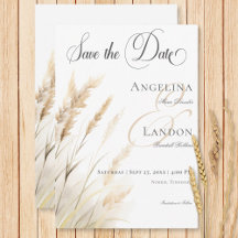 Casamento Rustic Boho Seco Tan Grass