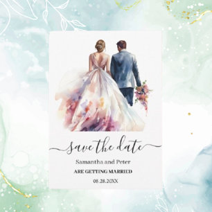 Reserve A Data casamento Rustic Classic Boho Floral Salvar Data