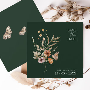 Reserve A Data Casamento Rustic Emerald Green Fall Selvagens
