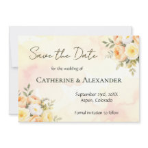 Casamento Rustic Floral Bonito Watercolor