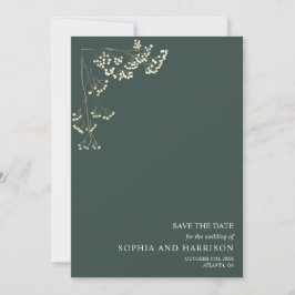 Reserve A Data Casamento Rustic Gypsophila Emerald