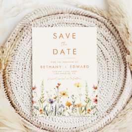 Reserve A Data Casamento Rustic Wildflower