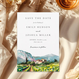 Reserve A Data Casamento Rustic Winery Landscape