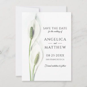 Reserve A Data Casamento Salve a Data, Chamada de Paz Lily