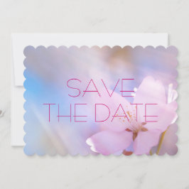 Reserve A Data Casamento Salve a Data do Flor de Cereja