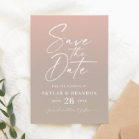 Casamento Simples De Cerca E Blush De Gradiente De