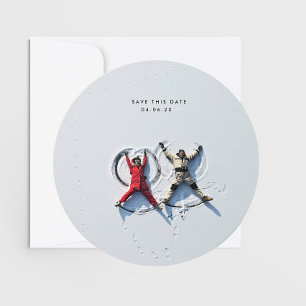 Reserve A Data Casamento simples de fotos MINIMALISTAS MoDeRN