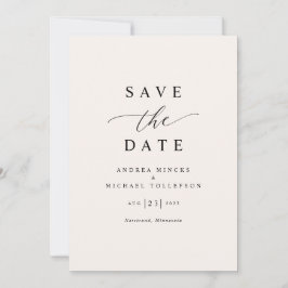 Reserve A Data Casamento Simples Elegante Moderno