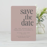Casamento Simples Mal Mal Minimalista Mauve