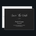 Reserve A Data Casamento Simples Preto e Branco ROE<br><div class="desc">Feito para você!</div>