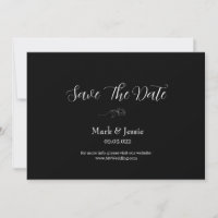 Casamento Simples Preto e Branco ROE