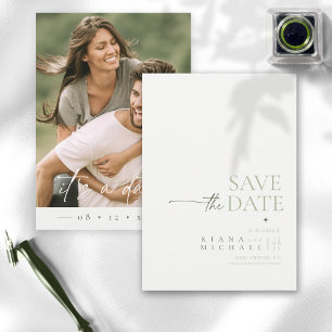 Reserve A Data Casamento Simplesmente Chic Foto Pérola Branco Ver