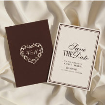 Casamento sofisticado em marfim e marrom espresso