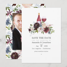 Casamento temático de vinho Borgonha e Blush