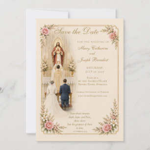 Reserve A Data Casamento Tradicional Católico do Sagrado Coração