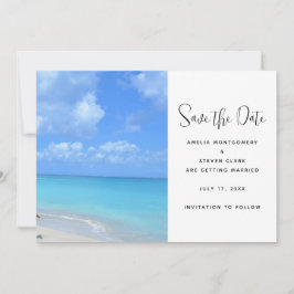 Reserve A Data Casamento Tropical na Praia Turquesa Linda