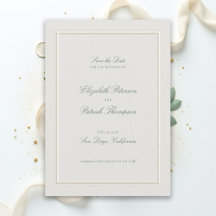 Casamento Verde Ecru Clássico Moderno e Elegante