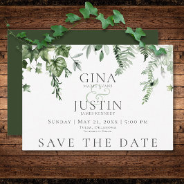 Reserve A Data Casamento Verde Rustic Ivy & Sage