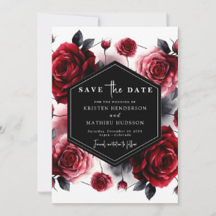 Reserve A Data Casamento Vermelho na moda Red Crimson
