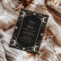 Casamento Vintage Celestial Lua Estrelas