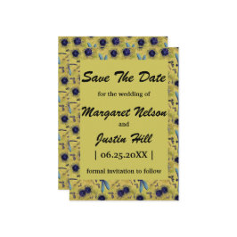 Reserve A Data Casamento vintage Dandelion e Dragonfly Themed