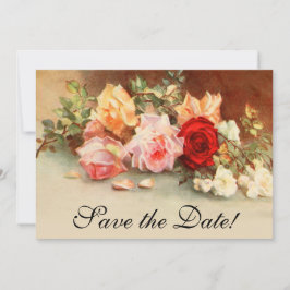 Reserve A Data Casamento Vintage, Natureza-Morta de Flores de Ros