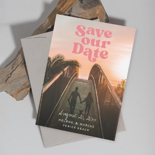 Reserve A Data Casamento vintage Salvar a Data