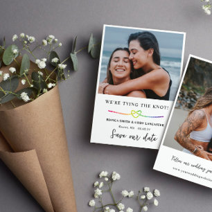 Reserve A Data Casando LGBT do Coração do Arco-Íris