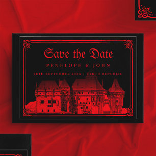 Reserve A Data Castelo de Vampiros Góticos Borda de Casamento Pre