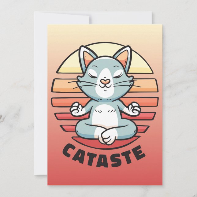 Reserve A Data Cat Lover Cataste Yoga Cat (Frente)