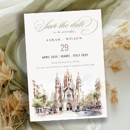 Reserve A Data Catedral de Barcelona Casamento por Aquarela Espan