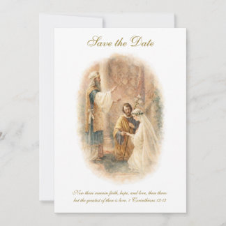 Reserve A Data Catholic Wedding Elegant Save the Date
