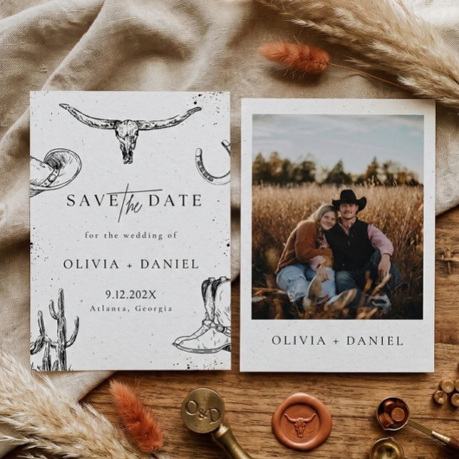 Reserve A Data Caubói do Western Desert Country Foto Salvar Data (Criador carregado)