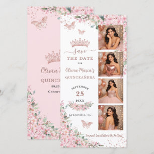 Reserve A Data Cerejeiras em Flor Dourado Rosa Cabine de Fotos Qu