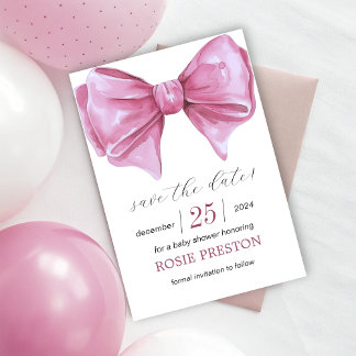 Reserve A Data Chá de fraldas de Aquarela Rosa Girassol