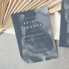 Reserve A Data Chá de panela de Aquarela Azul