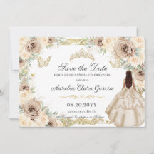 Champanhe Floral Sweet Sessenta QUINCEAÑERA