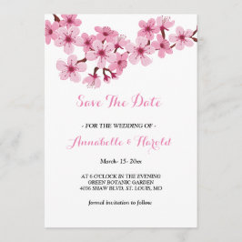 Reserve A Data Cherry Blossom Pink White floral Salvar data
