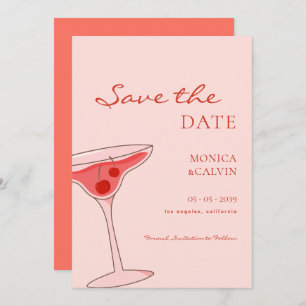 Reserve A Data Cherry Martini Pink & Red Weds