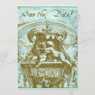 Reserve A Data Cherub 18º Design do século Salve a data