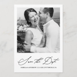 Reserve A Data Chic Burgundy Foto Save the Date