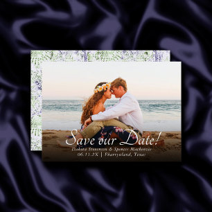 Reserve A Data Chic costal   Foto náutica roxa e verde