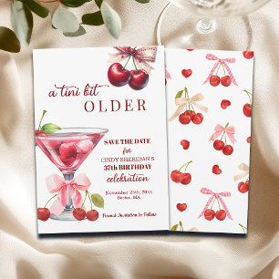 Reserve A Data Chic Um Pouco Mais Velho Cherry Martini 37º Aniver