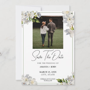 Reserve A Data Chic White Watercolor Jasmine Floral Salvar Data