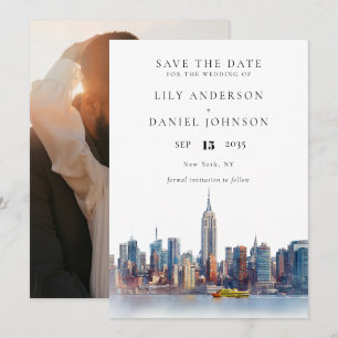 Reserve A Data Cidade de Nova York Foto de Destino Casamento