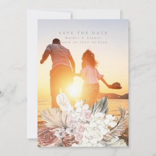 Reserve A Data Cinza Pampas Grass Floral Ultimate Tropical Selva