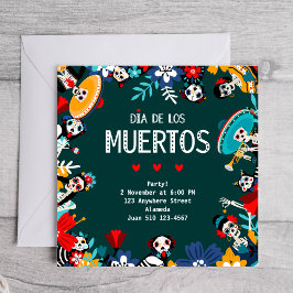Reserve A Data Círculo Colorido Verde do los Muertos da Vida