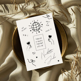 Reserve A Data Citação Personalizada Garranchos Caprichosos Desen