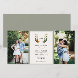 Reserve A Data Citrus Crest Monograma Foto