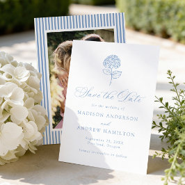 Reserve A Data Classic Blue Hydrangea Photo Wedding